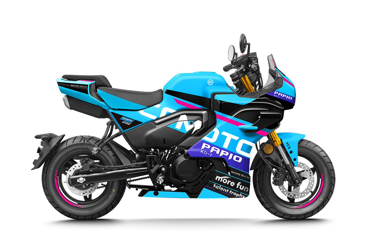 XO PAPIO RACER_MY25_Champion Blue_Right